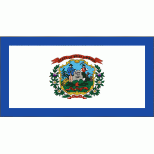 5'x8' West Virginia State Flag Nylon